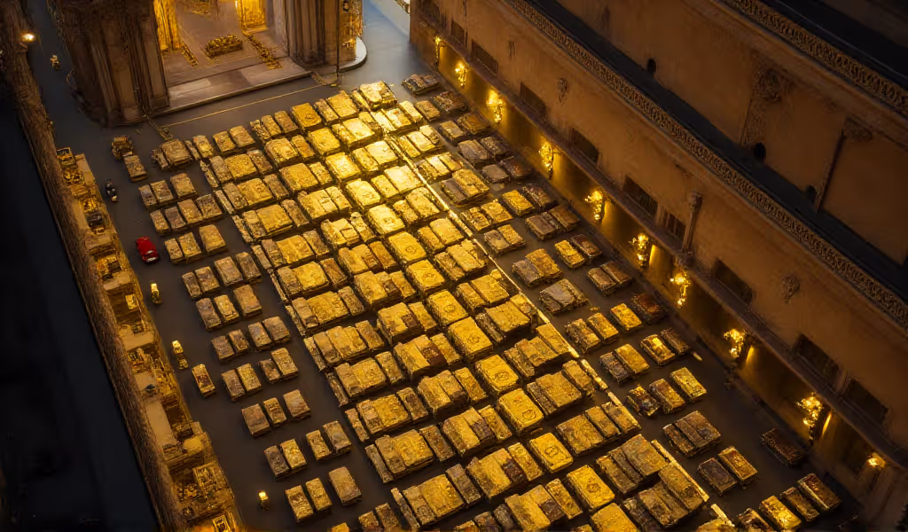 Venezuelas Gold verschwindet | Symbolbild KI-generiert © 2026 EMH AG JS by Flux